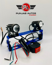 BAOBAO High-Intensity Motorcycle Spotlights - Yellow & White Modes - Includes Free Switch