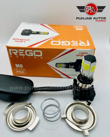 REGO M6 Super Bright LED Motorcycle Headlight